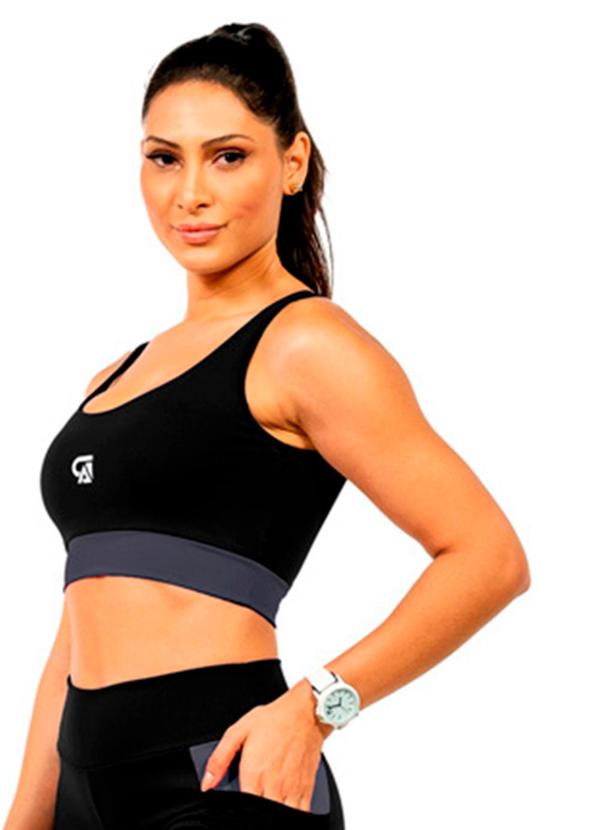 Top Power Feminino Preto