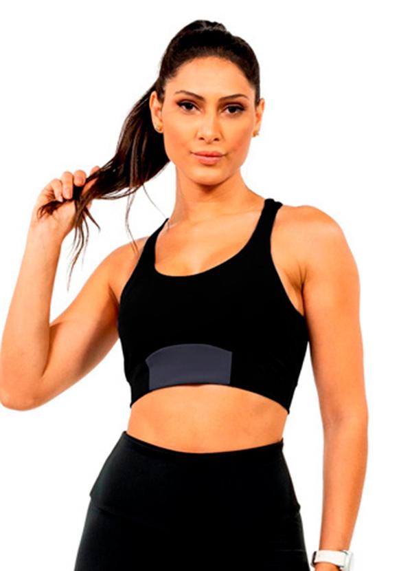 Top Power Feminino Preto