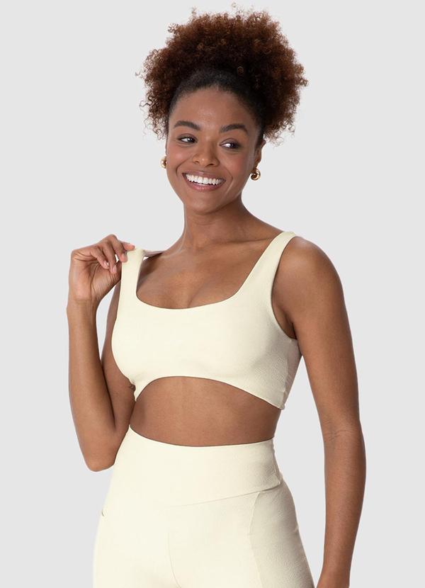 Top Regata Anatômico Active Off White