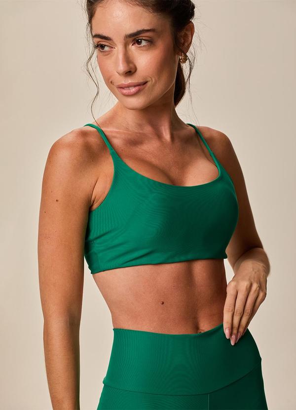 Top Regata Duplo Malha Uv Active Verde