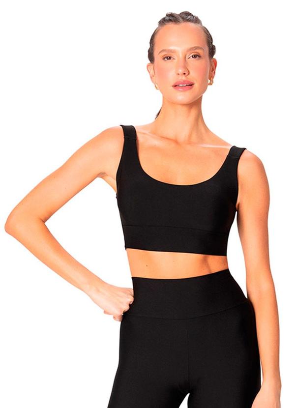 Top Regata Fit Dry Active Preto