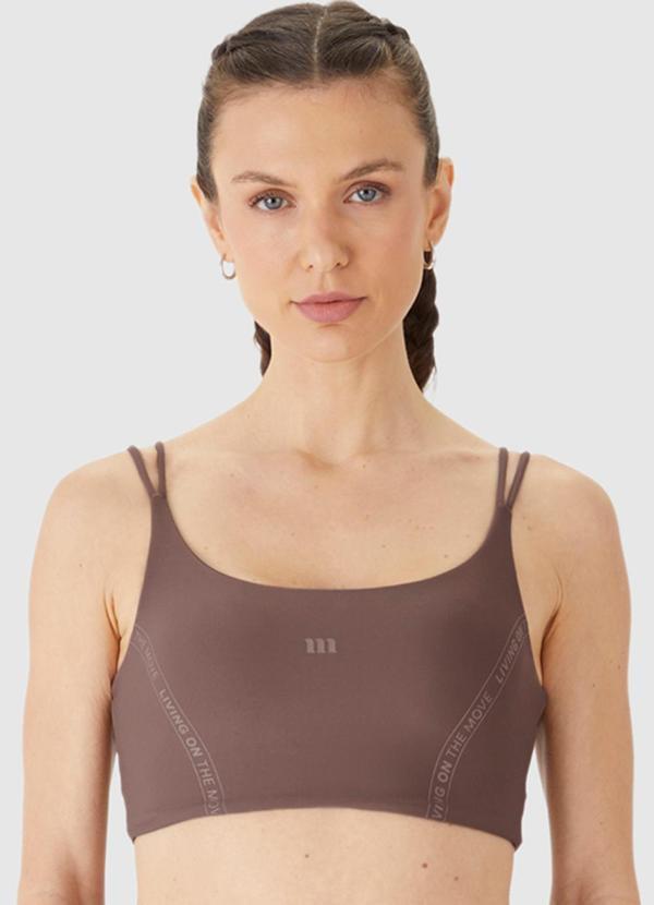 Top Regata Fit Dry Marrom