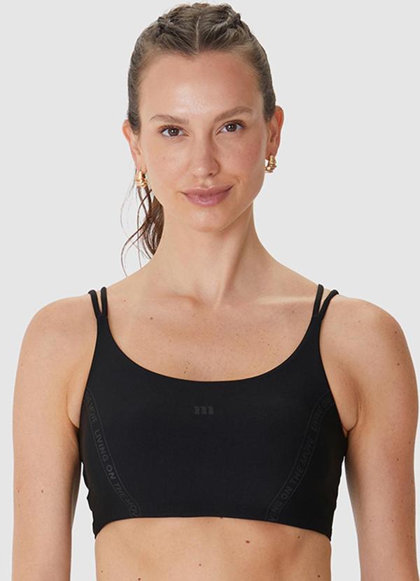 Top Regata Fit Dry Preto