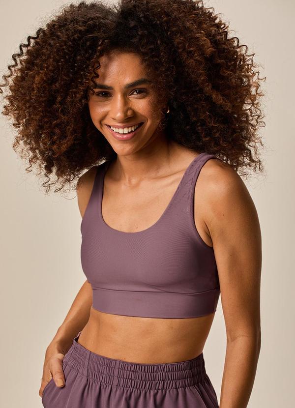 Top Regata Malha Uv Active Malva