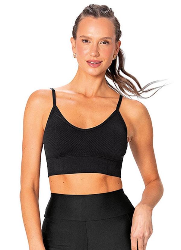 Top Regata Seamless Active Preto