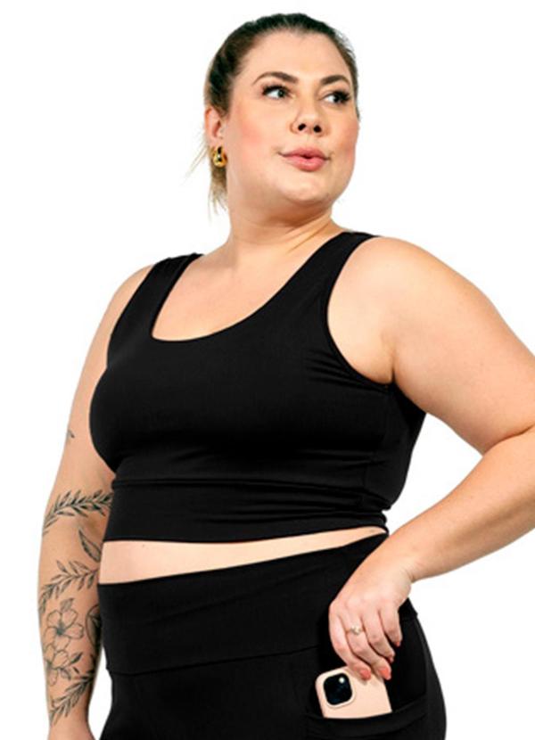 Top Suplex Feminino Preto
