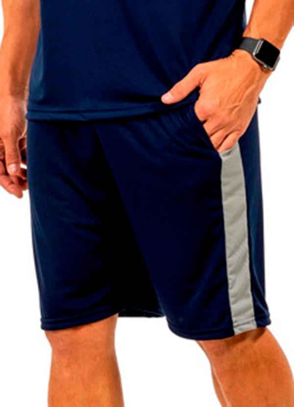 Bermuda Leve MasculinaAzul