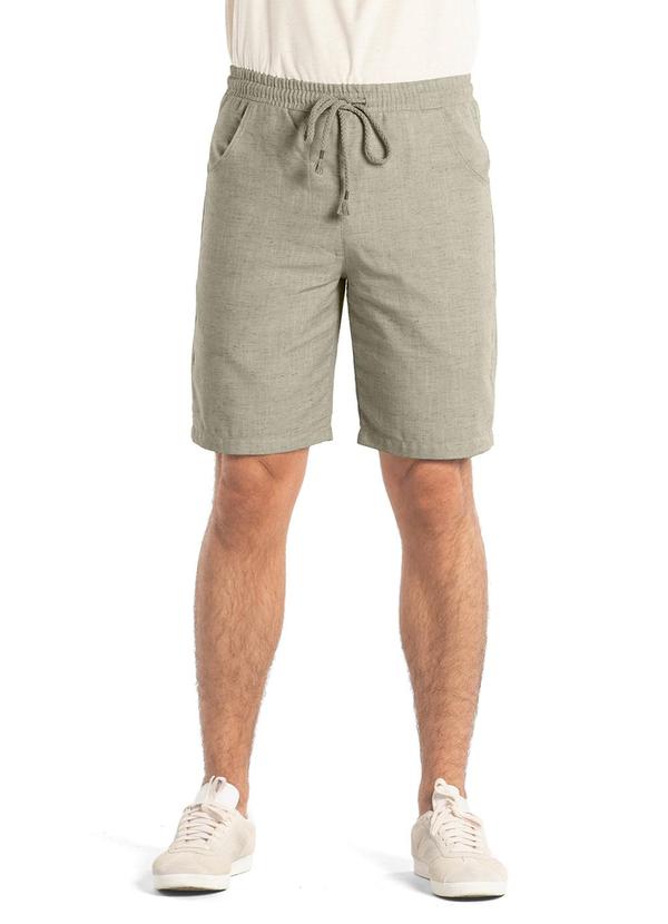 Vista 2 Bermuda Linho Verde Aurus Aurus