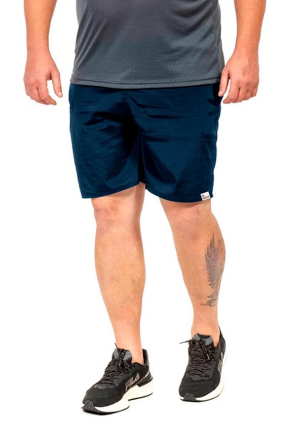 Vista 2 Bermuda Masculina Azul Moda Pop Moda Pop