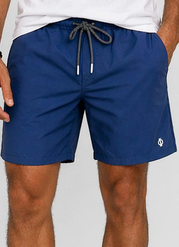 Bermuda Masculina em Microfibra Diametro Azul