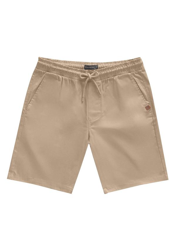 Bermuda Masculina em Sarja Marrom