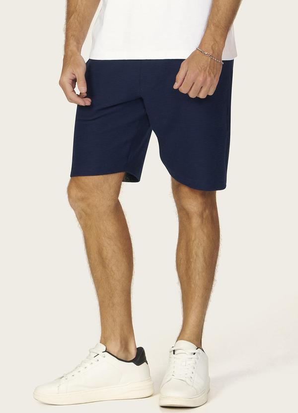 Bermuda Masculina Moletinho Gorgurinho Azul