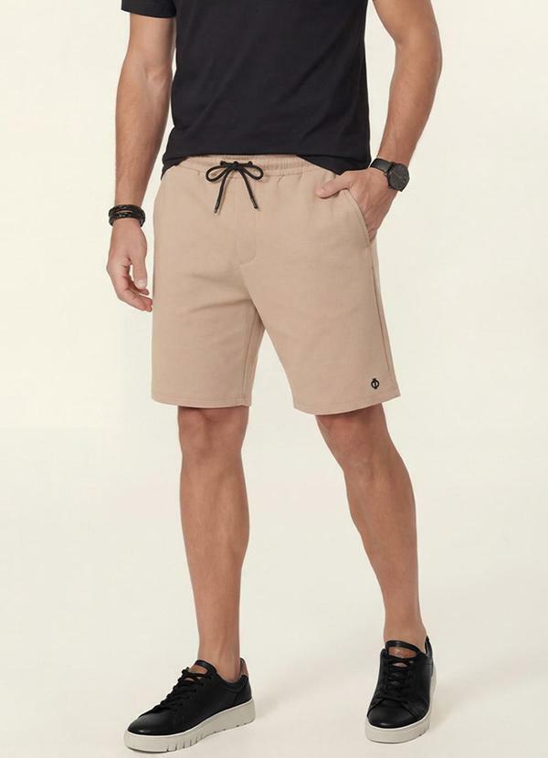 Bermuda Masculina Neoflex Marrom