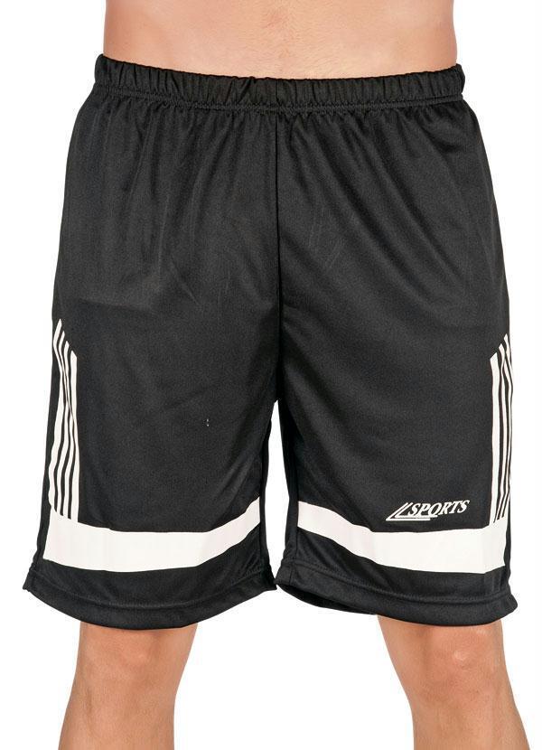 Vista 2 Bermuda Masculina Preta Moda Pop Moda Pop