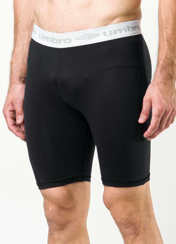 Vista 2 Bermuda Térmica Umbro Diamond New Preta Umbro