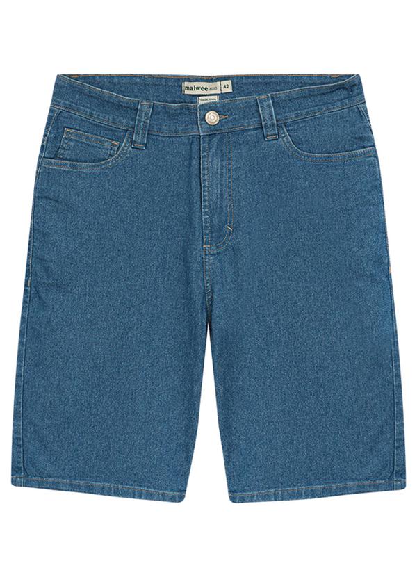 Bermuda Tradicional Jeans Azul
