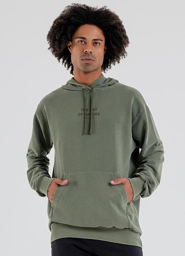 Vista 2 Blusão em Moletom Verde The Philippines The Philippines