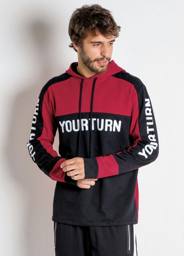 Casaco Vermelho com Capuz