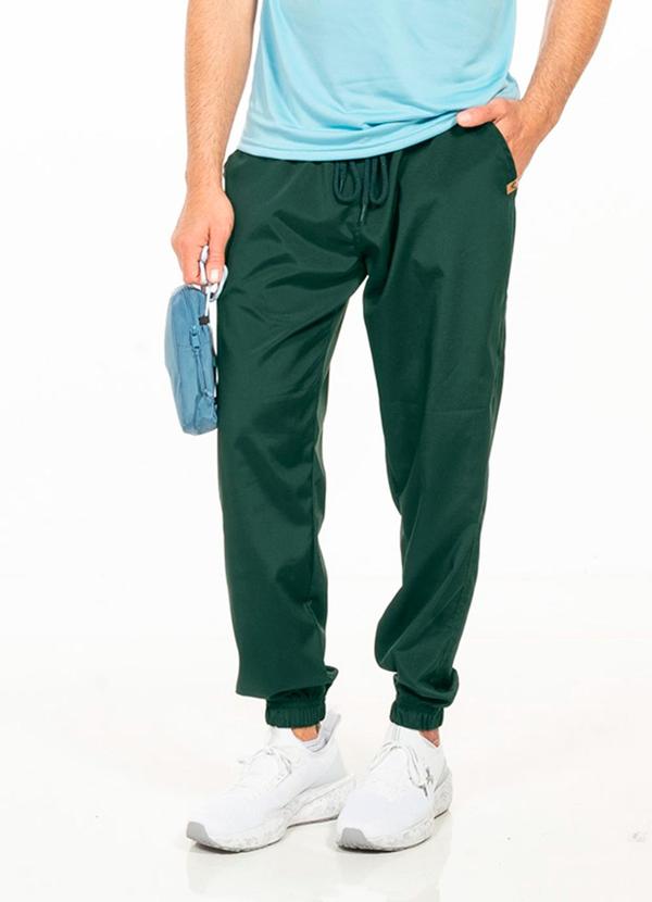 Calça Masculina com Bolso Verde