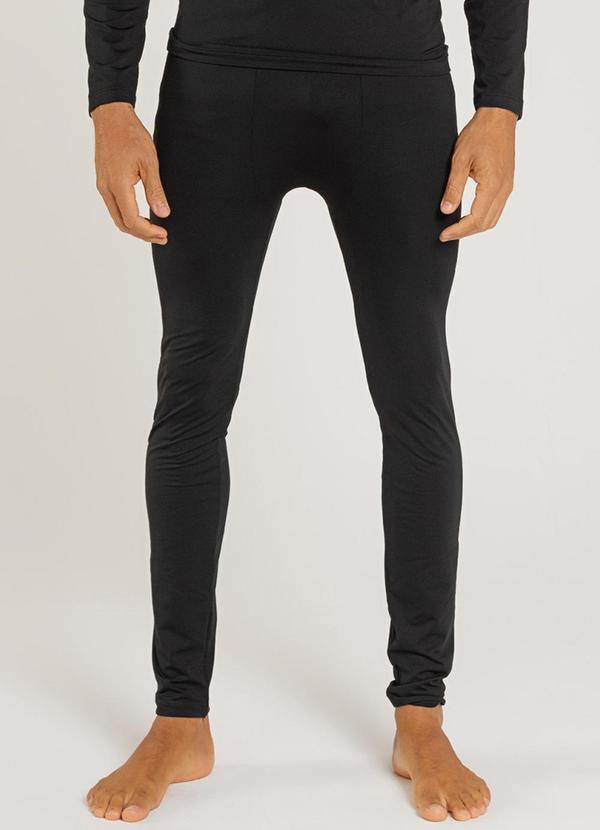 Vista 2 Calça Térmica Masculina Preto JUST BASIC JUST BASIC