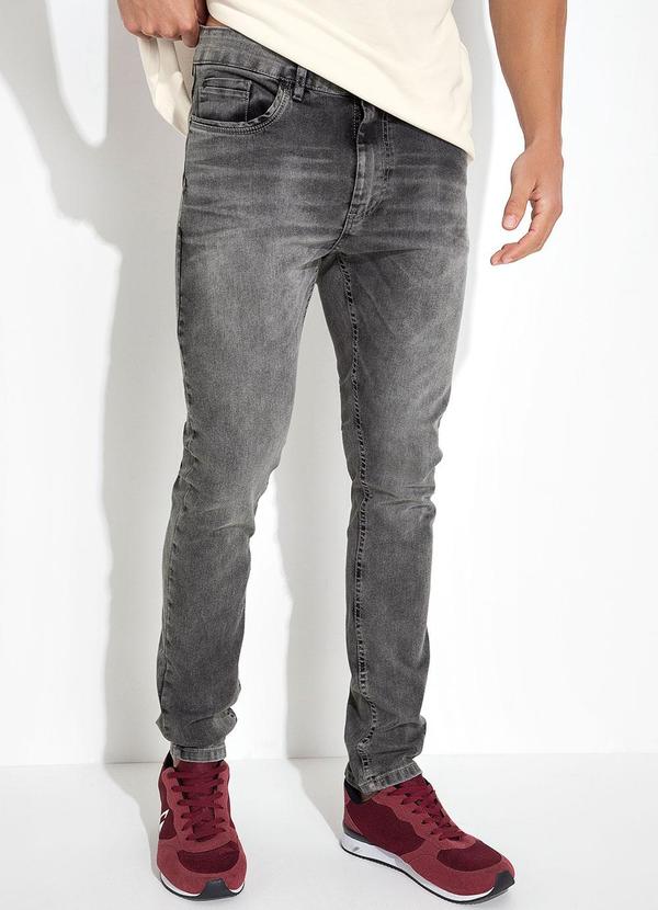 Vista 2 Calça Jeans Preto em Jeans com Elastano K-Du Jeans K-Du Jeans