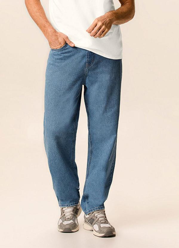 Calça Loose Jeans em Itajaí Azul