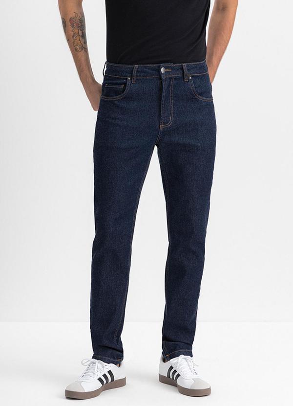 Calça Masculina em Jeans Azul