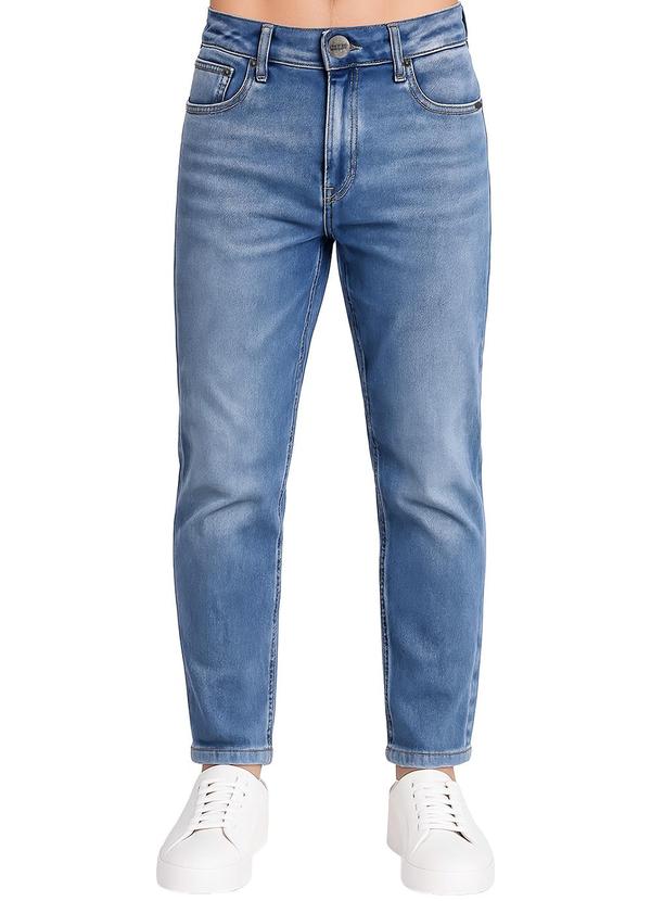 Calça Skinny Jeans Escuro