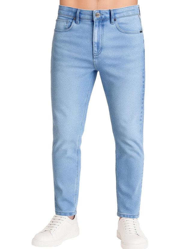 Calça Slim Jeans Claro