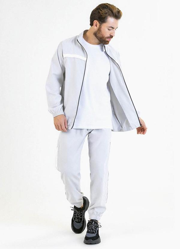 Calça Adulto em Microfibra Cargo Branco