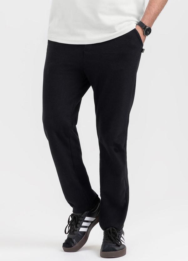 Calça em Moletom Preto