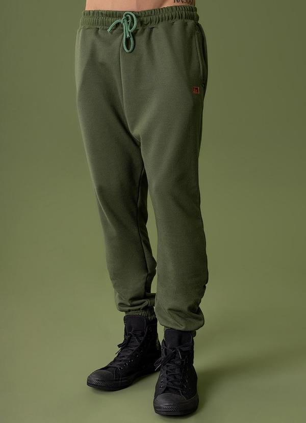 Vista 2 Calça Essential Masculina Verde The Philippines The Philippines