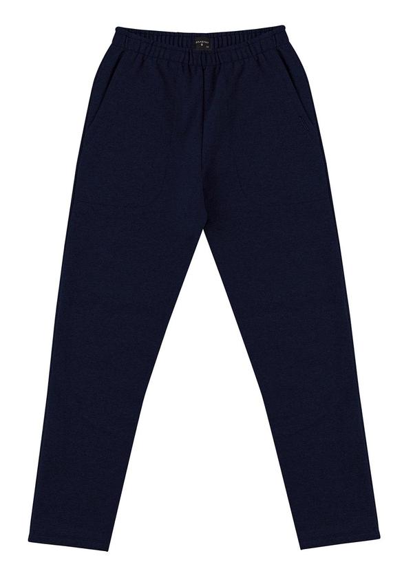 Vista 2 Calça Masculina em Moletom Azul Diametro Diametro