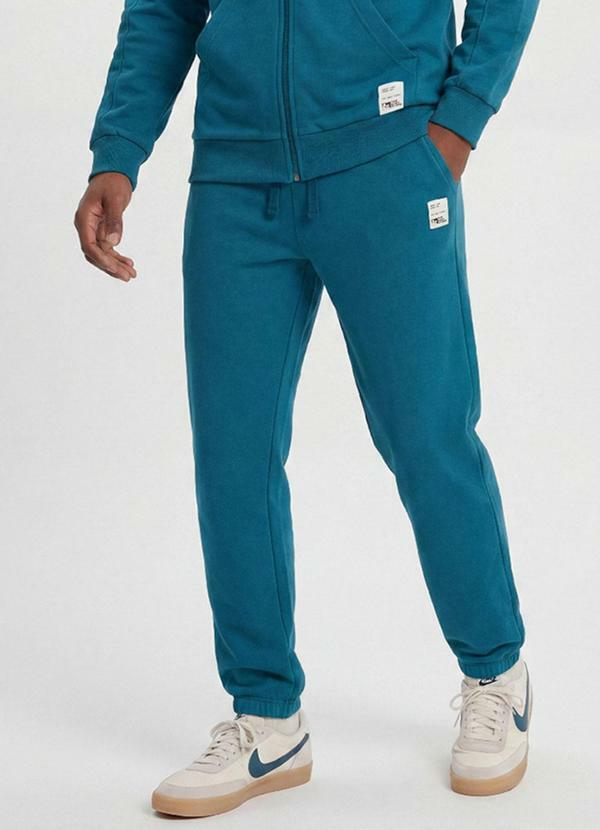 Calça Masculina em Moletom Azul