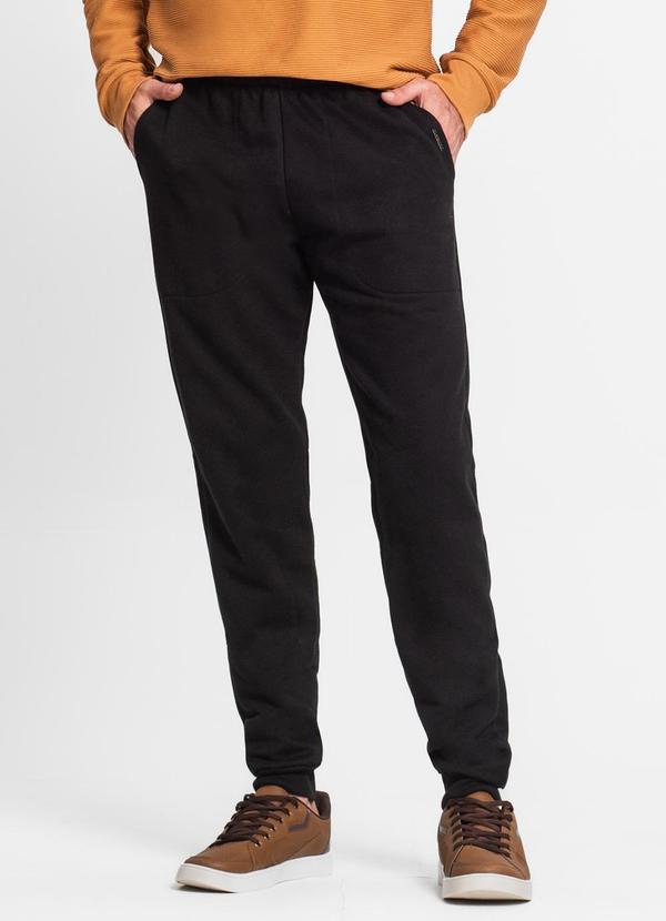 Calça Masculina em Moletom Preto