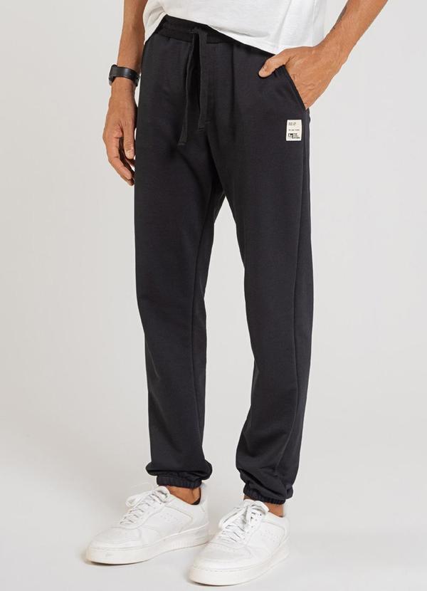 Calça Masculina em Moletom Preto
