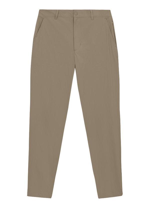 Calça Jogger em Malha Taupe