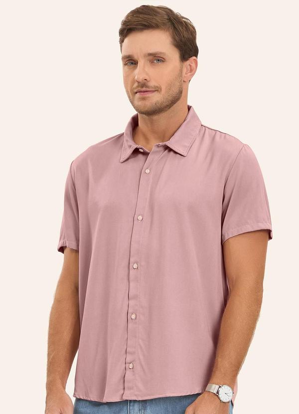Camisa Masculina Rosa