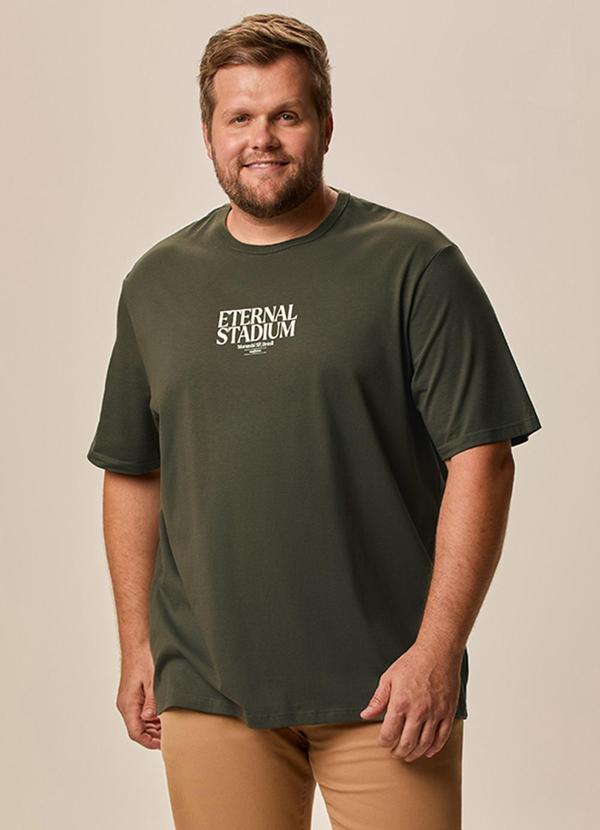 Camiseta Eternal Stadium Plus Verde Oliva