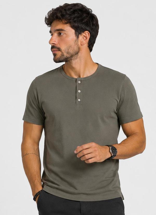 Camiseta Masculina Adulto Verde