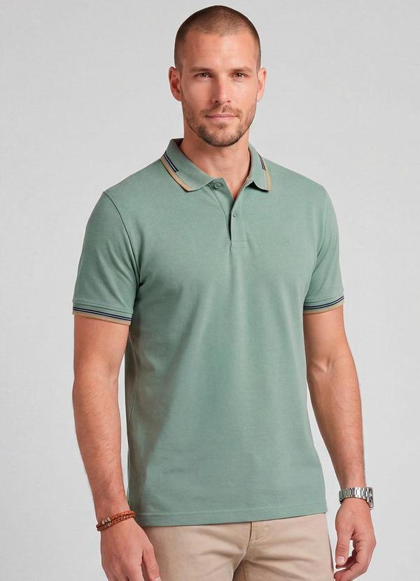 Polo Básica Cotton Verde