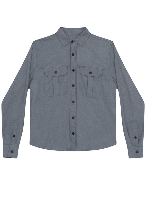 Camisa Manga Longa Shaket Azul