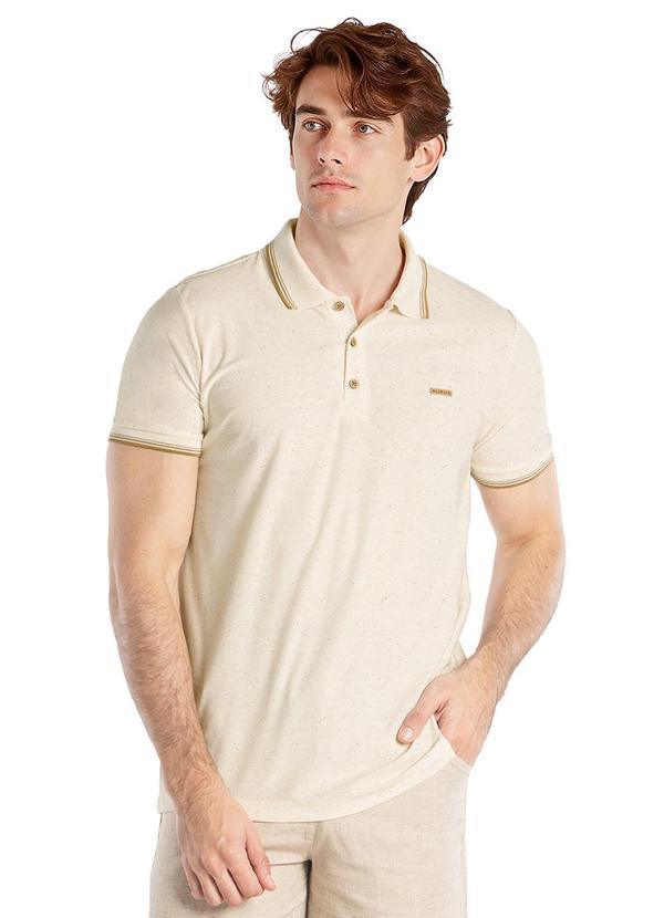 Camisa Polo Comfort Bege