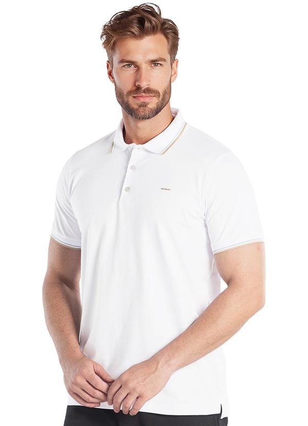 Camisa Polo Comfort Branco