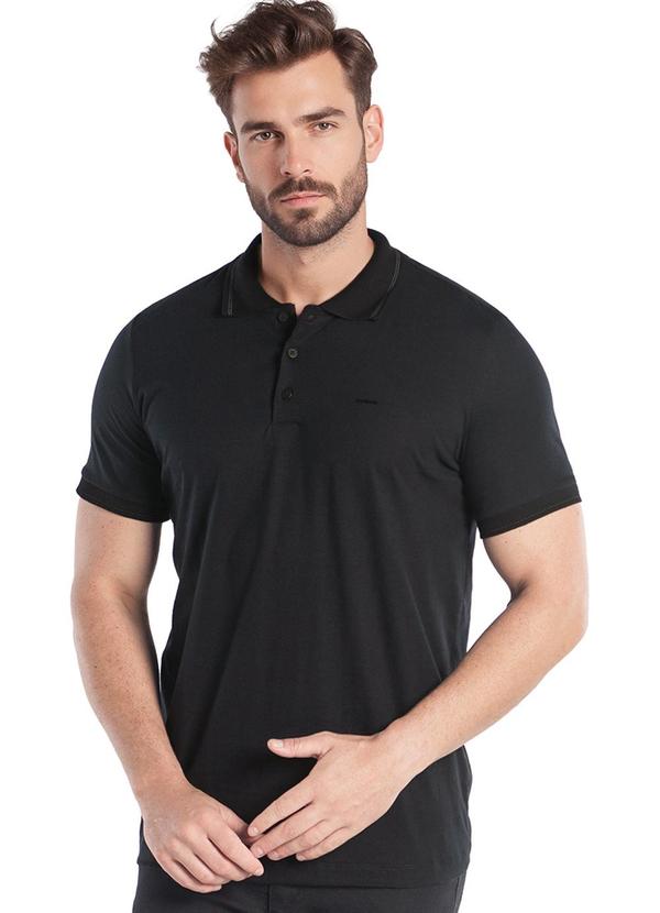 Camisa Polo Comfort Preto