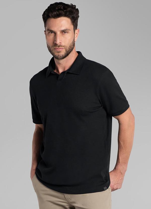 Camisa Polo Comfort Preto