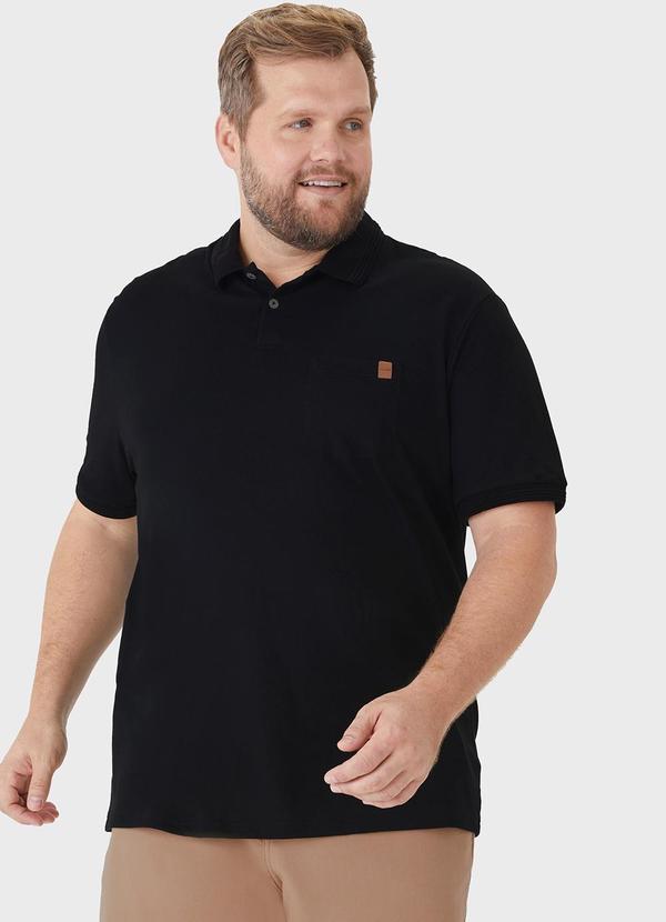 Camisa Polo Tradicional PlusPreto