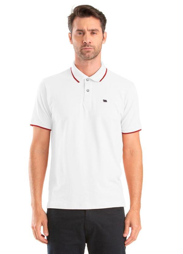 Polo M/C Piquet 100% Branco