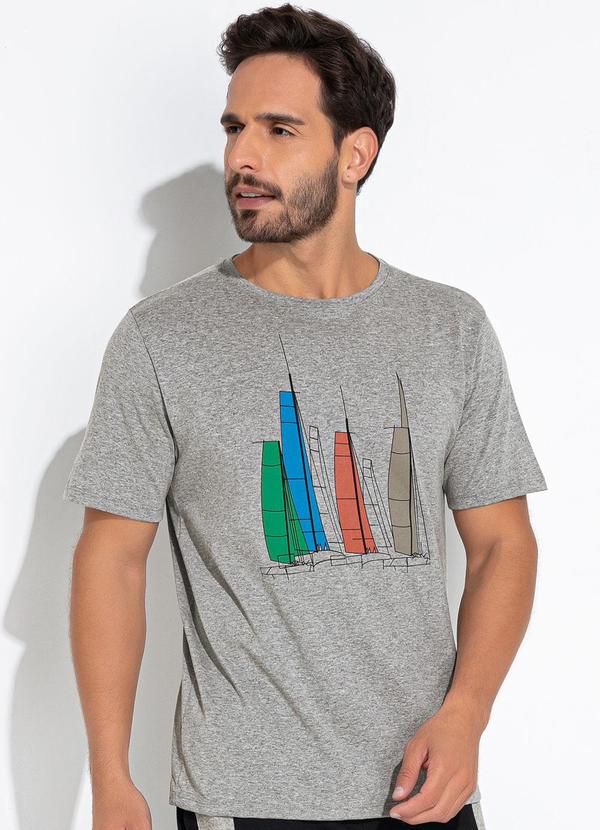 Blusa Mescla Claro em Malha