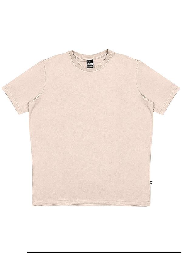 Camiseta Basica Adulto Bege